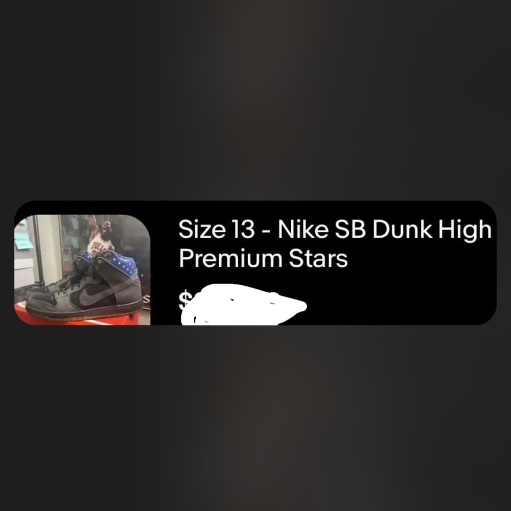 Nike sb dunk high premium stars